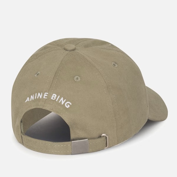 Anine Bing Jeremy Sport Cap - Khaki - Picture 2 of 5